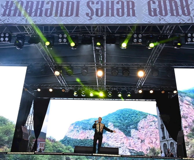 Xankəndidə möhtəşəm bayram konserti keçirildi — FOTOLAR