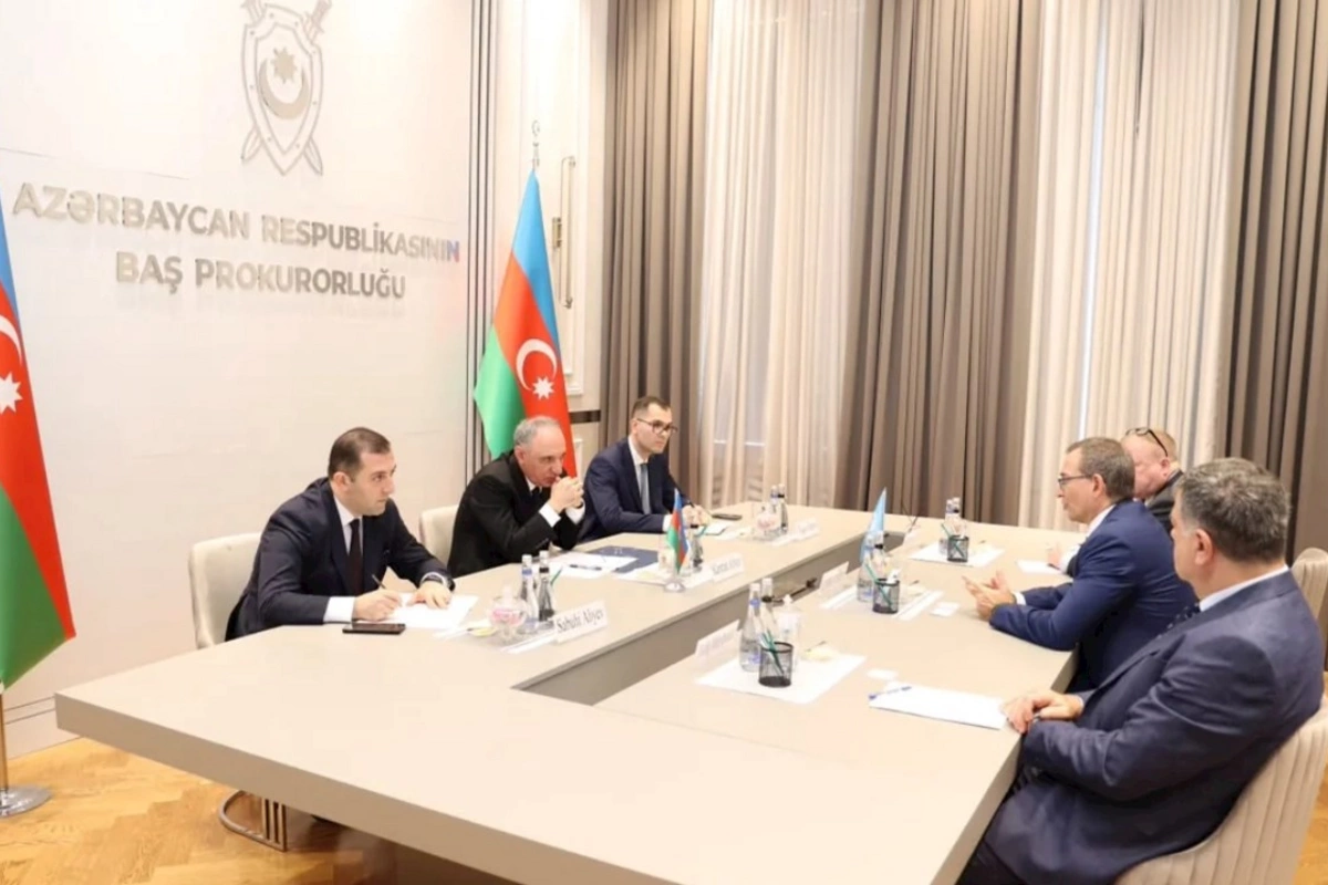 Baş Prokurorluq və UNODC terrorçuluğa qarşı birgə mübarizəni müzakirə edib — FOTOLAR