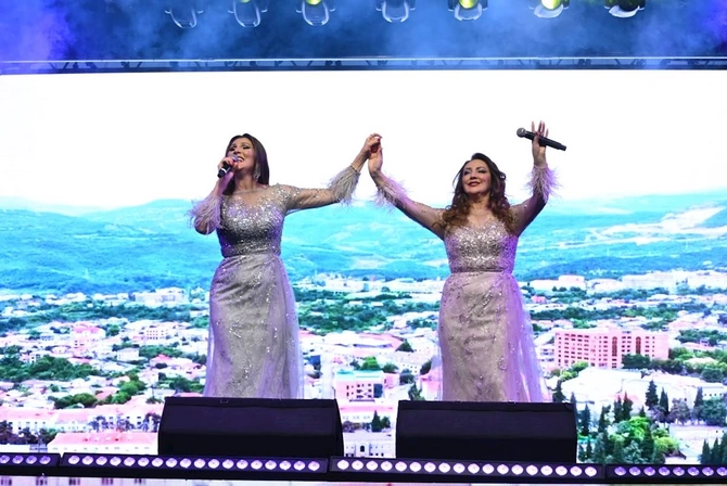 Xankəndidə möhtəşəm bayram konserti keçirildi — FOTOLAR