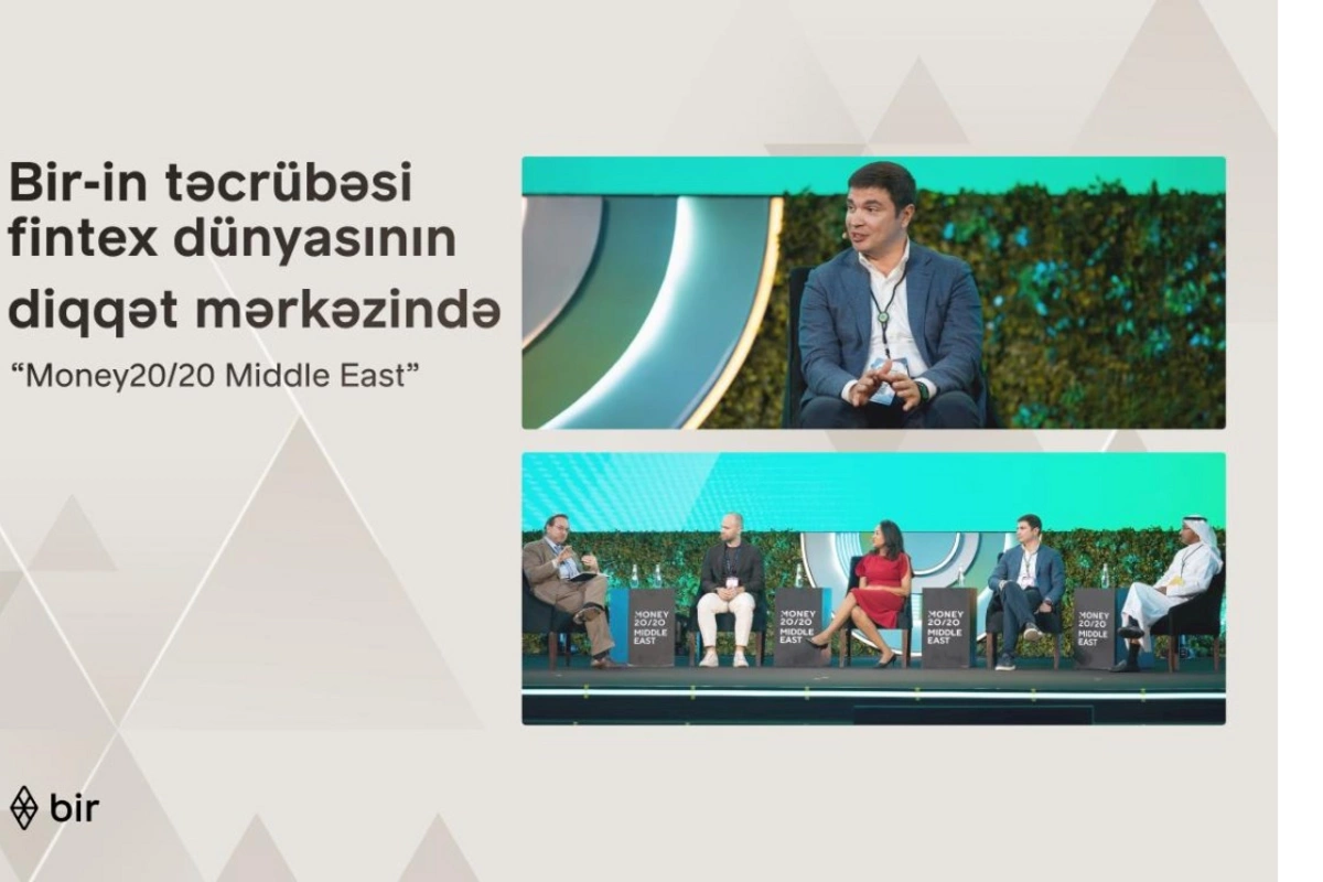 Bir Azərbaycanın rəqəmsal transformasiya təcrübəsini Ər-Riyadda “Money20/20 Middle East” tədbirində təqdim edib