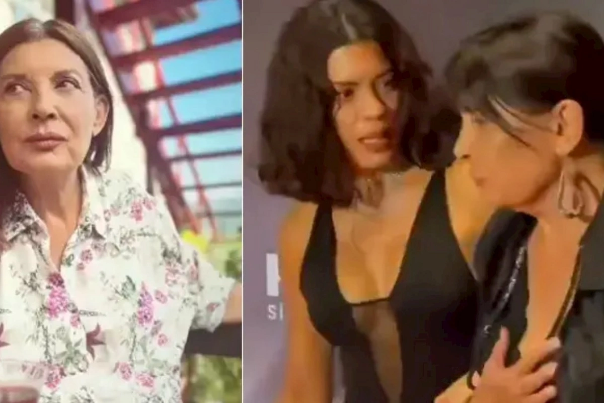 83 yaşlı aktrisa qırmızı xalçada qəfil özünü pis hiss etdi, qızı köməyinə çatdı — FOTOLAR