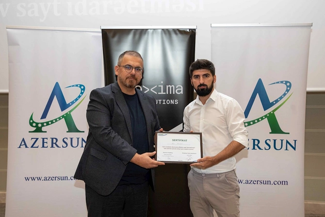 “Azərsun Holdinq” jurnalistlər üçün təlim keçirdi — FOTOLAR