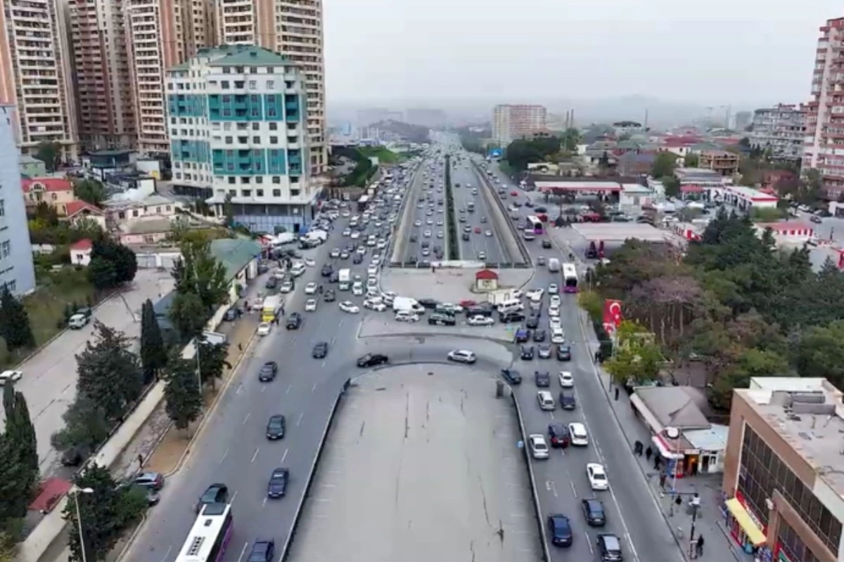 Şamaxinka istiqamətində yol açıldı