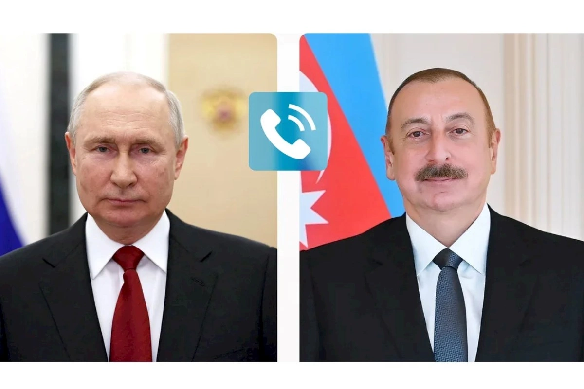 Vladimir Putin İlham Əliyevə zəng edib