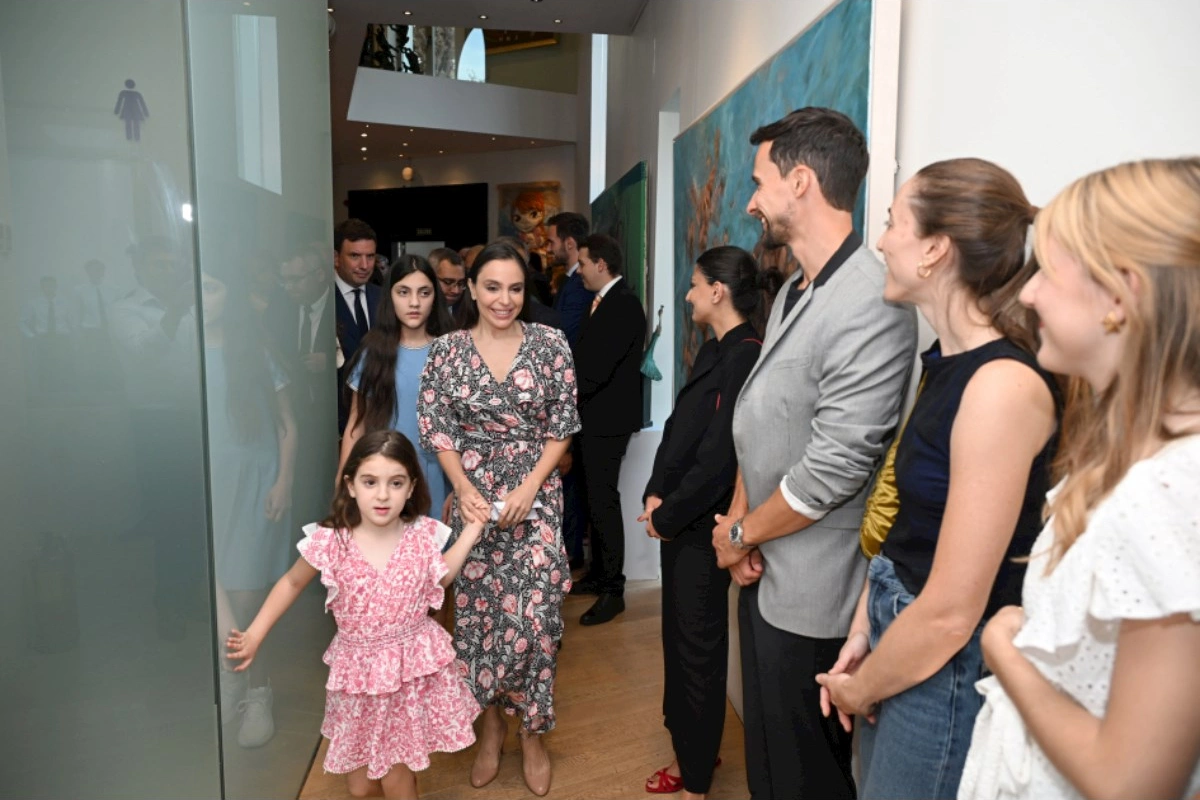 Madriddə MAMA “Ana təbiət” beynəlxalq incəsənət sərgisinin açılışı olub — FOTOLAR