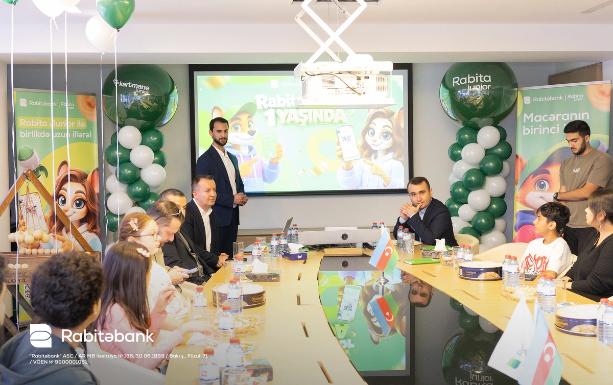 Rabitəbank "Rabita Junior"un ilk yaşını istifadəçiləri ilə birlikdə qeyd etdi - FOTOLAR