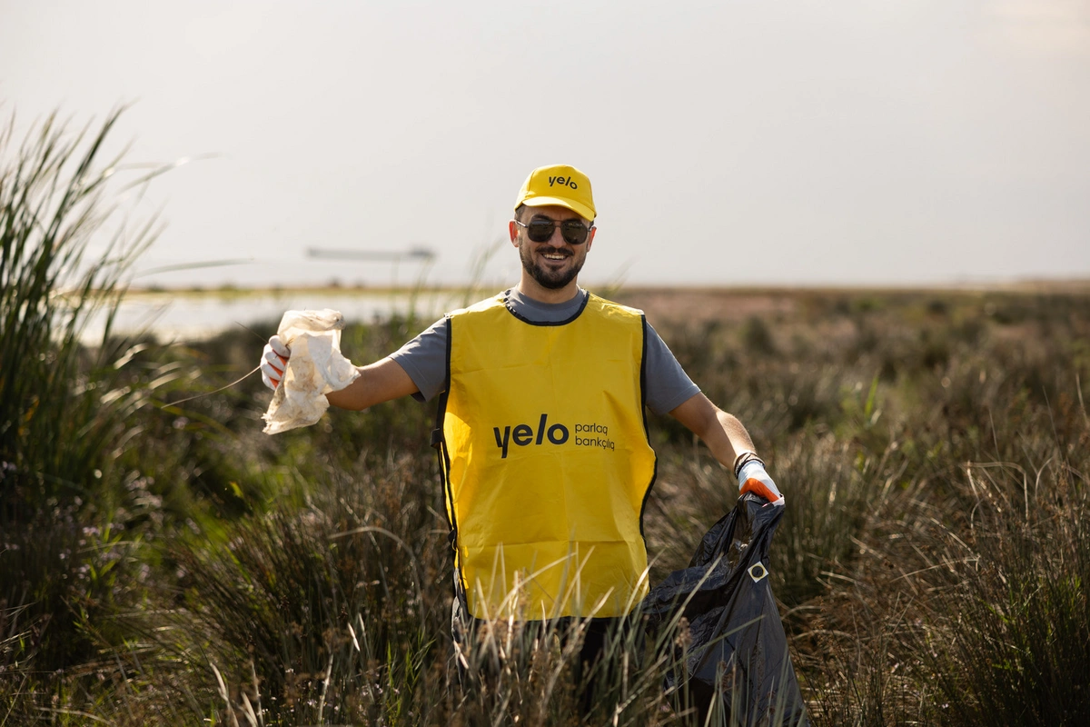 Yelo Bank-ın "Parlaq sahillər" aksiyası çərçivəsində Hövsan sahili tullantılardan təmizlənib!