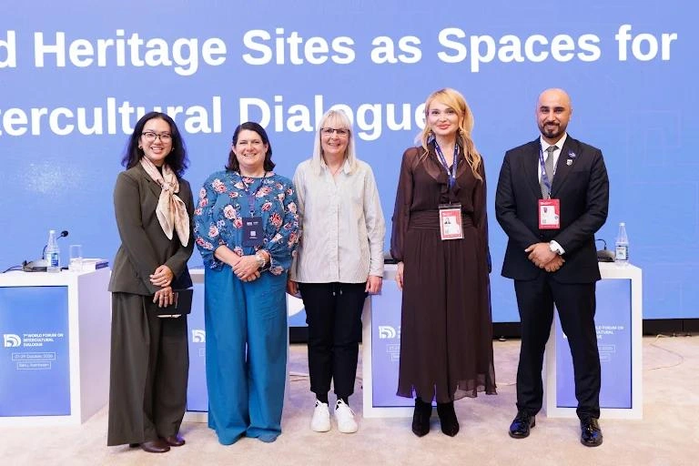 Heydər Əliyev Mərkəzində "Muzeylər və irs yerləri mədəniyyətlərarası dialoq məkanları kimi" mövzusunda panel müzakirəsi keçirilib