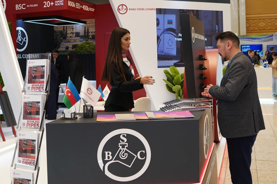 "Baku Steel Company" Türkmənistanda keçirilən sərgidə məhsul portfelini təqdim edib - FOTOLAR