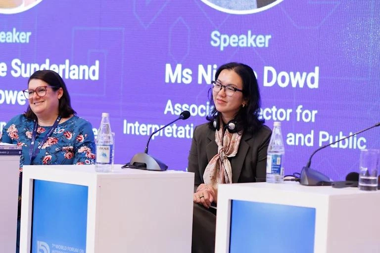 Heydər Əliyev Mərkəzində "Muzeylər və irs yerləri mədəniyyətlərarası dialoq məkanları kimi" mövzusunda panel müzakirəsi keçirilib