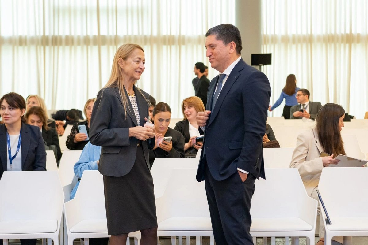 Forum çərçivəsində "Biznes dialoqu" adlı panel sessiyası keçirilib - FOTOLAR