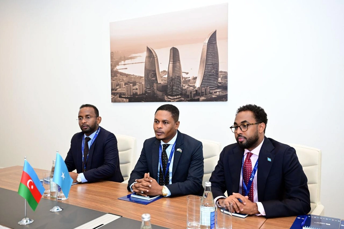 Bakıda Azərbaycan ilə Somali arasında mədəniyyət sahəsində əməkdaşlıq məsələləri müzakirə olunub - FOTOLAR