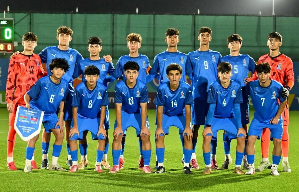 Rövşən Nəcəf və Canni İnfantino U-15 dünya çempionatının oyunlarını izləyiblər - FOTOLAR