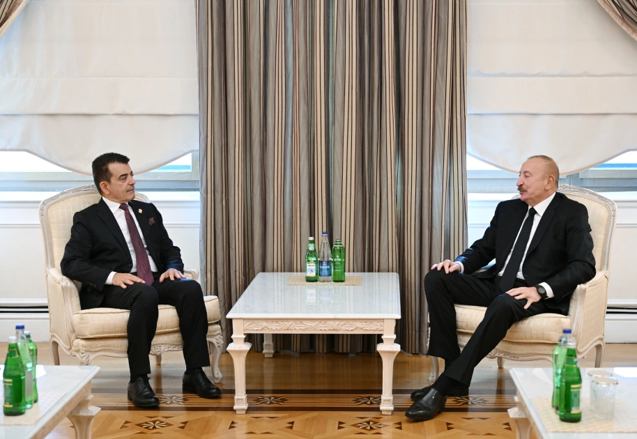 İlham Əliyev ICESCO-nun Baş direktorunu qəbul edib - FOTOLAR