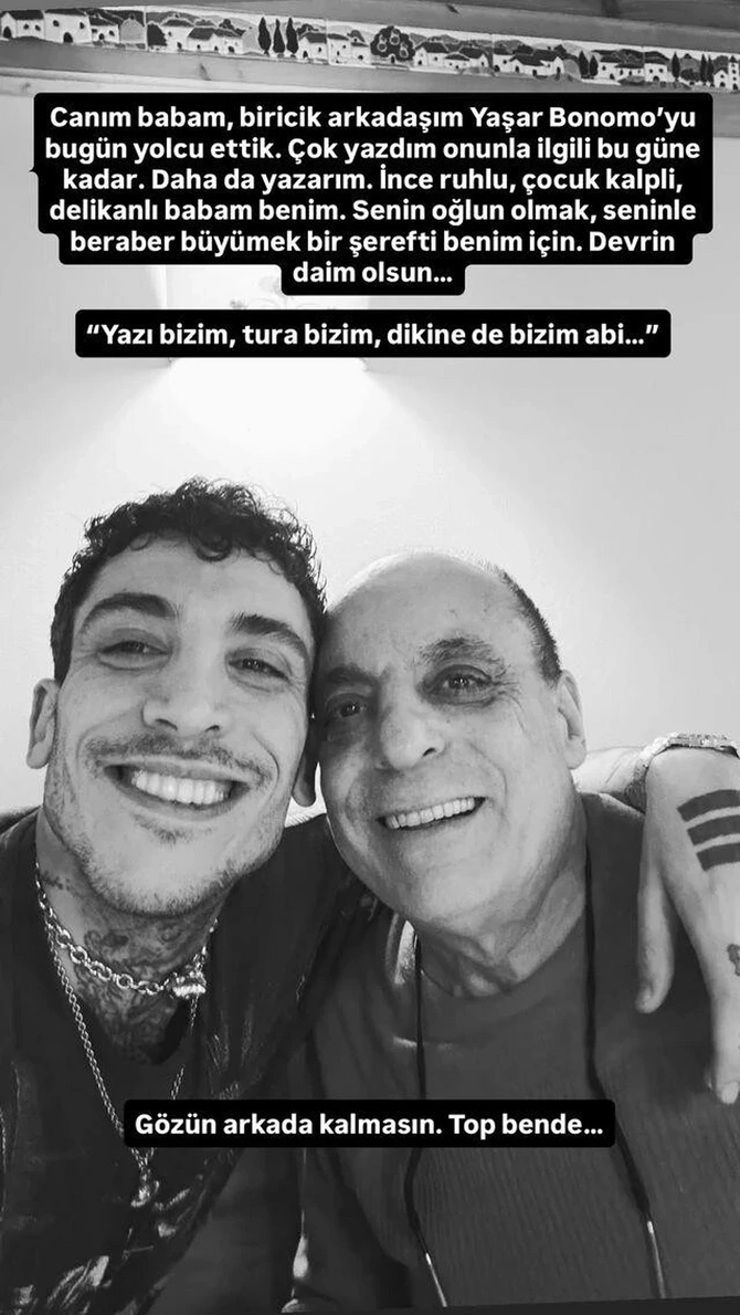 Can Bonomoya atasının yasını saxladığı vaxt lağ edənlərə Murat Dalkılıçdan sərt reaksiya - FOTO