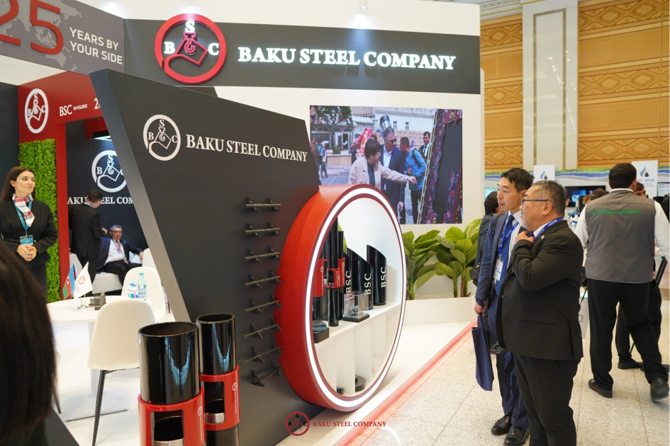 "Baku Steel Company" Türkmənistanda keçirilən sərgidə məhsul portfelini təqdim edib - FOTOLAR