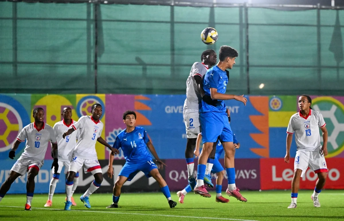 Rövşən Nəcəf və Canni İnfantino U-15 dünya çempionatının oyunlarını izləyiblər - FOTOLAR