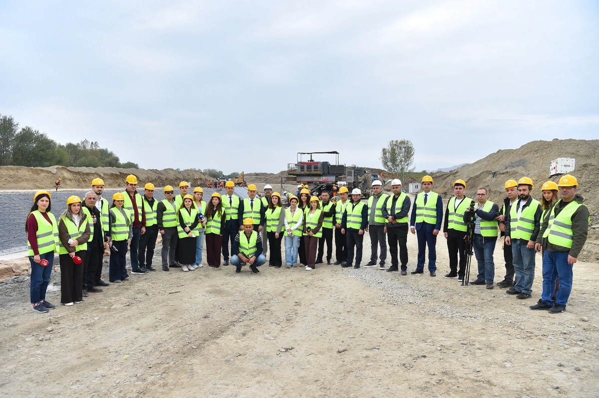 ADSEA Yengicə su anbarı və Şirvan suvarma kanalının tikintisi çərçivəsində mediatur təşkil etdi – VİDEO/FOTO