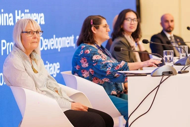 Heydər Əliyev Mərkəzində "Muzeylər və irs yerləri mədəniyyətlərarası dialoq məkanları kimi" mövzusunda panel müzakirəsi keçirilib