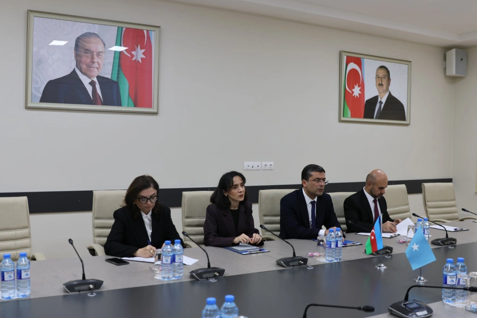 Media və Yayım Şurasında Somalinin informasiya, mədəniyyət və turizm naziri ilə görüş keçirilib - FOTOLAR
