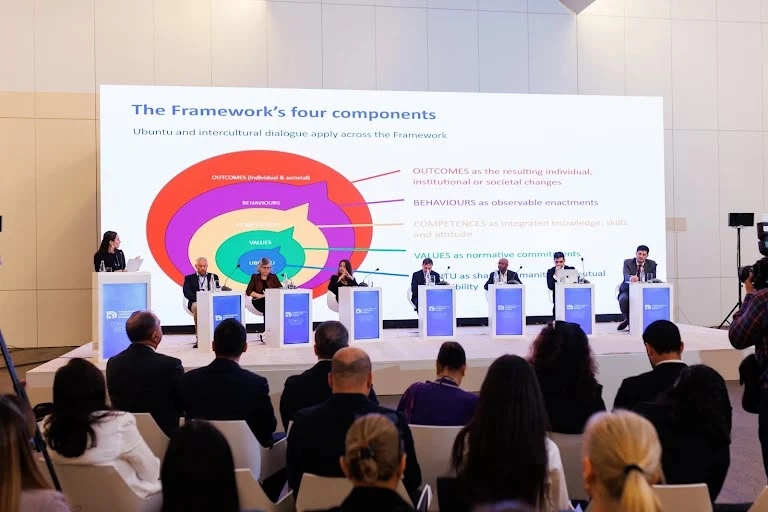 Mədəniyyətlərarası dialoq forumunda süni intellektin təsiri müzakirə edildi - FOTOLAR