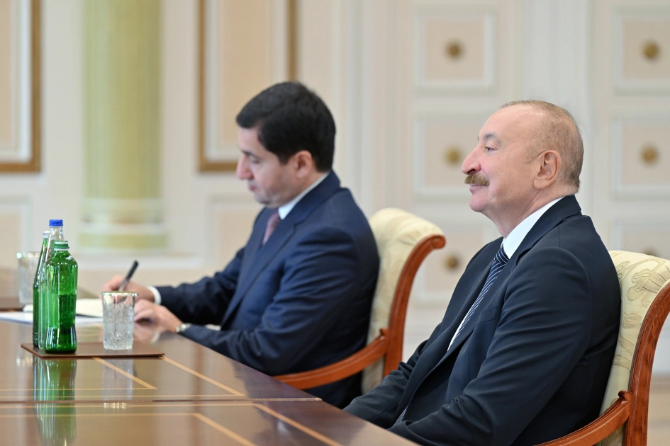 İlham Əliyev Migel Anxel Moratinosu qəbul edib — FOTOLAR