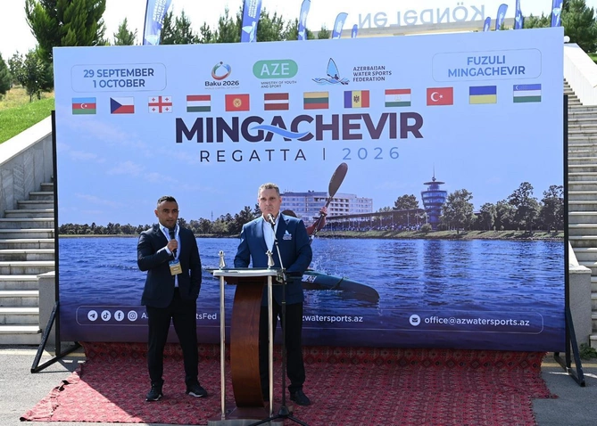 Mingəçevir Reqatası-2026 beynəlxalq yarışına Füzulidə start verilib - FOTOLAR