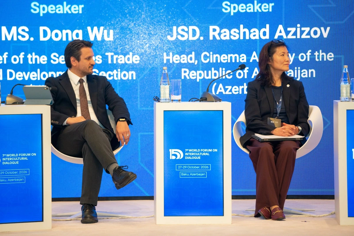 Forum çərçivəsində "Biznes dialoqu" adlı panel sessiyası keçirilib - FOTOLAR
