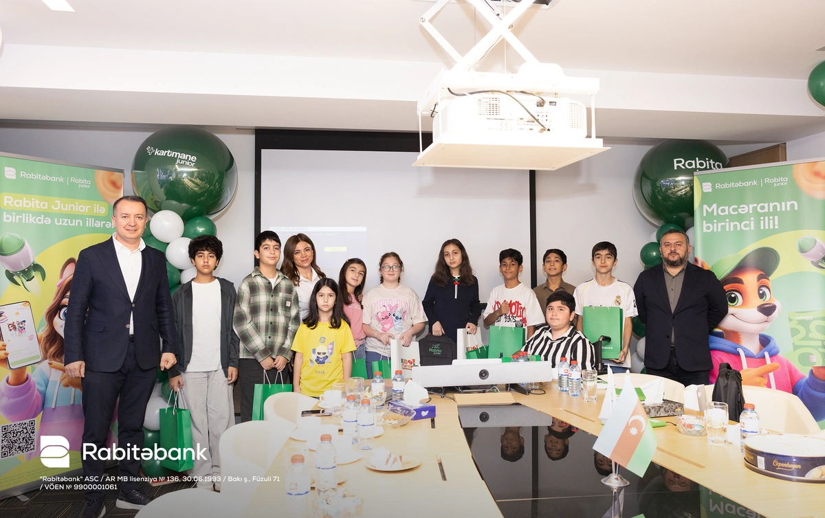 Rabitəbank "Rabita Junior"un ilk yaşını istifadəçiləri ilə birlikdə qeyd etdi - FOTOLAR