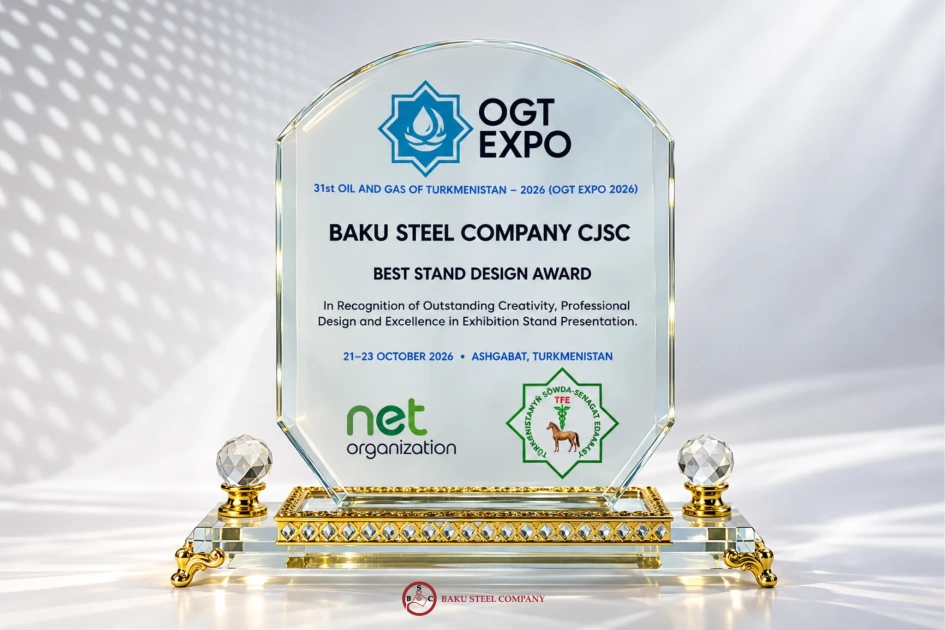"Baku Steel Company" Türkmənistanda keçirilən sərgidə məhsul portfelini təqdim edib - FOTOLAR