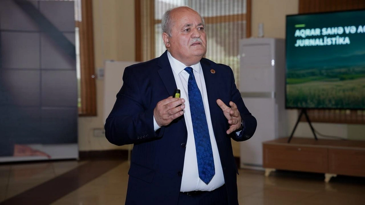 1 Noyabr – Kənd Təsərrüfatı İşçiləri Günü münasibətilə jurnalistlər üçün maarifləndirici təlim keçirilib - FOTOLAR