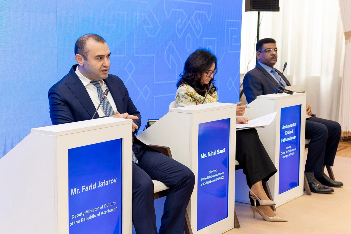 "Sülhün dili və dezinformasiyaya qarşı mübarizə" – Dialoq Forumu çərçivəsində xüsusi sessiya keçirilib