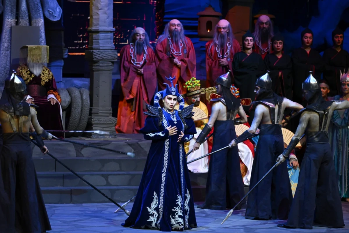 Bakıda "Turandot" tamaşasının premyerası baş tutub - FOTOLAR