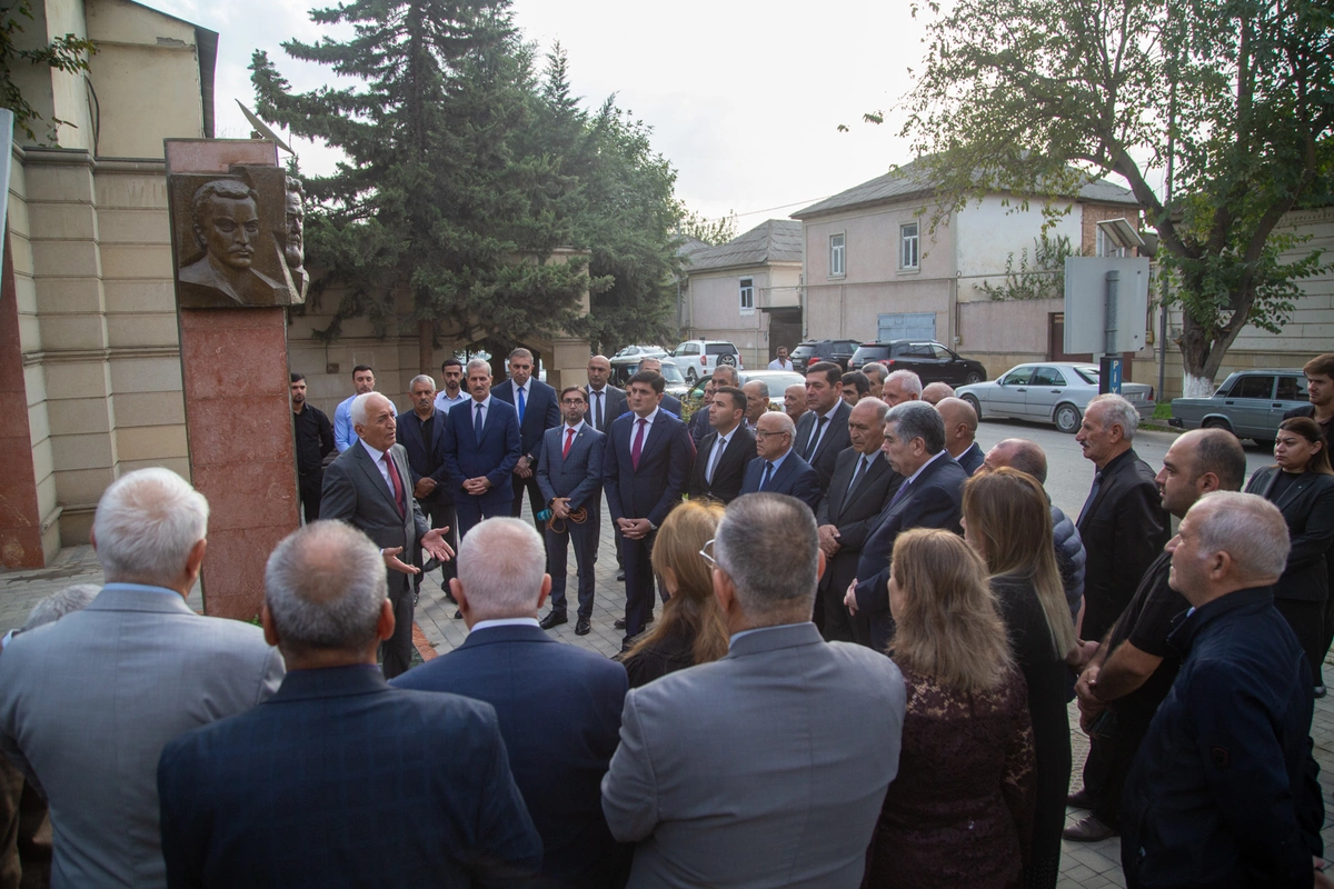 Xəlil Rza Ulutürkün doğum günü öz yurdunda qeyd edildi — FOTOLAR