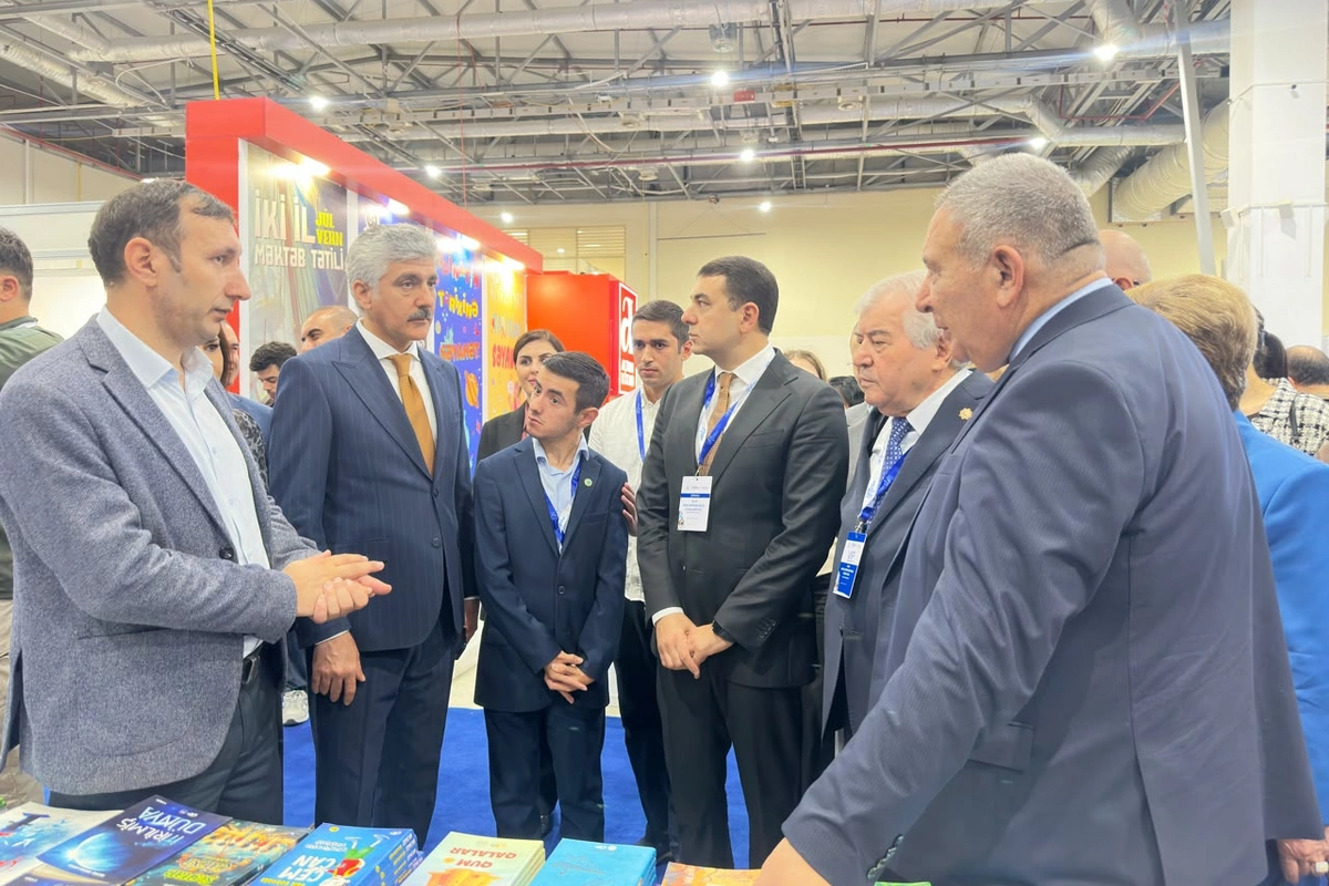 XII Bakı Beynəlxalq Kitab Sərgisinə start verilib — FOTOLAR