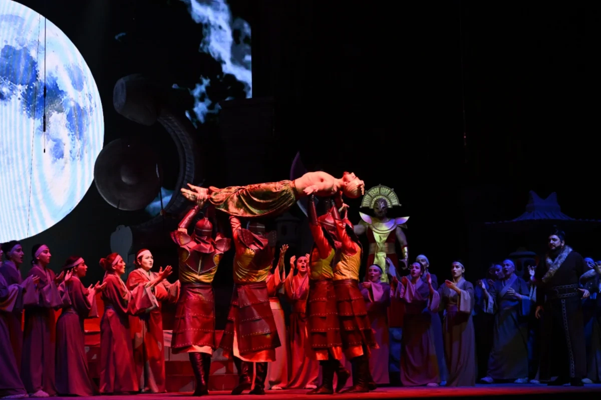 Bakıda "Turandot" tamaşasının premyerası baş tutub - FOTOLAR