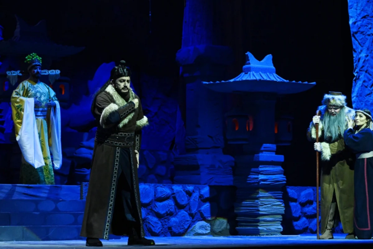Bakıda "Turandot" tamaşasının premyerası baş tutub - FOTOLAR