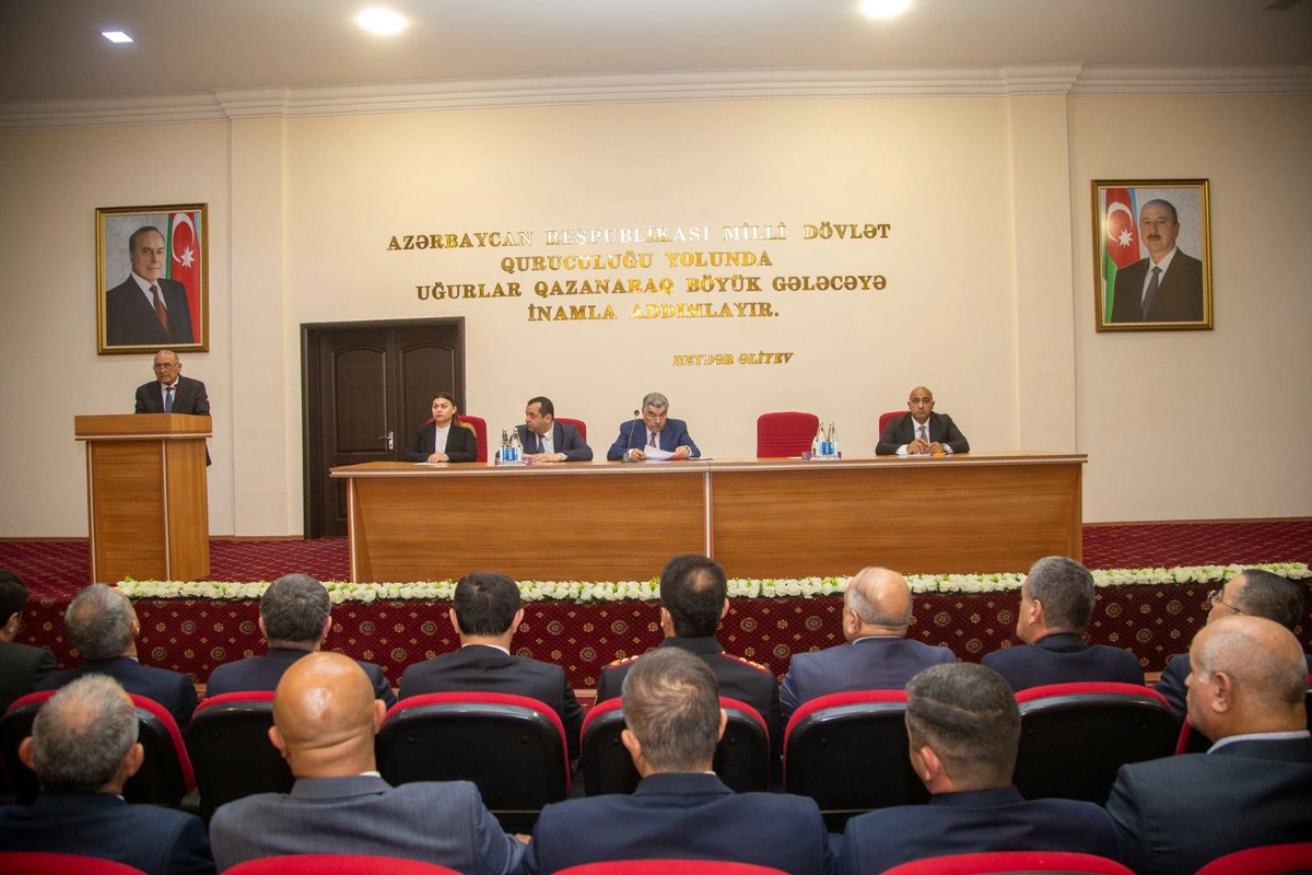 Salyanda İlham Əliyevin çıxışından irəli gələn vəzifələr müzakirə edildi — FOTOLAR