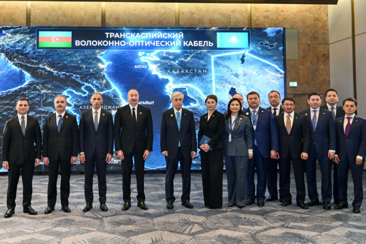 Bakıda Trans-Xəzər Fiber-Optik Kabel Xəttinin açılışı oldu — FOTOLAR