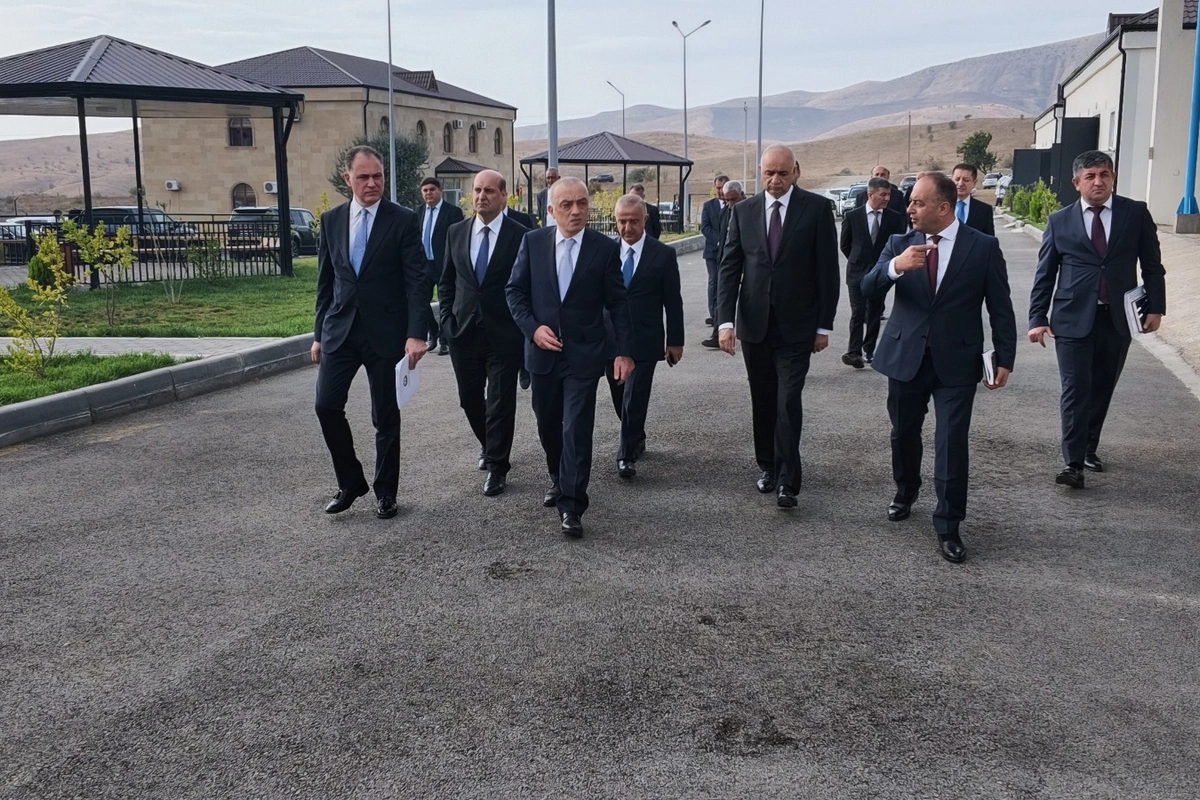 Cəbrayıl şəhərində Cəbrayıl Su Meliorasiya Sistemlərinin İstismarı İdarəsinin yeni inzibati binası istifadəyə verilib