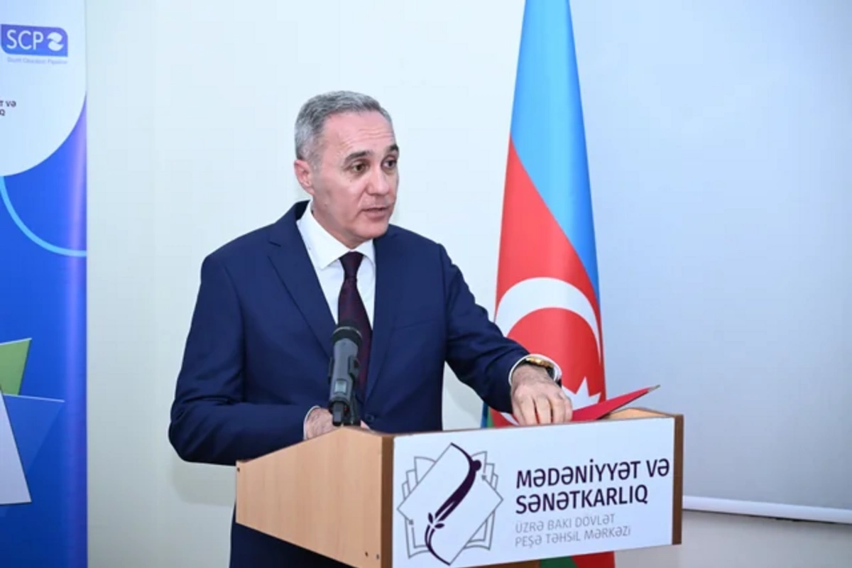 Mədəniyyət və Sənətkarlıq üzrə Bakı Dövlət Peşə Təhsili Mərkəzində inklüziv təlim və tədris mərkəzi yaradılıb - FOTOLAR