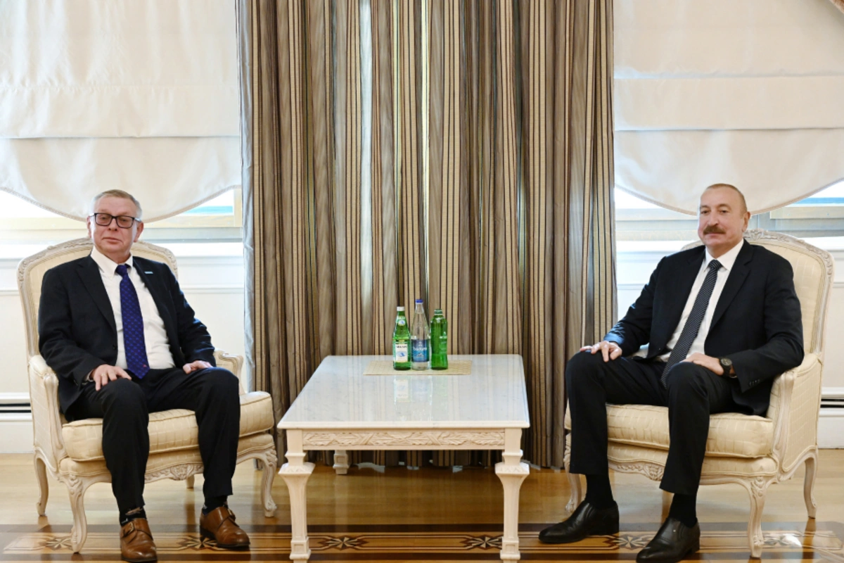 İlham Əliyev Aleksandr Zuyevi qəbul edib
