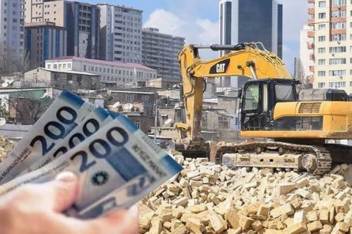 Evləri sökülənlərə ödənilən məbləğ dəyişir — Açıqlama