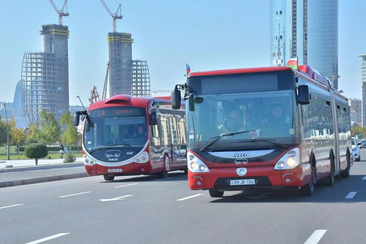 Sərnişinlərin nəzərinə: Bəzi avtobusların hərəkət sxemi müvəqqəti dəyişdiriləcək