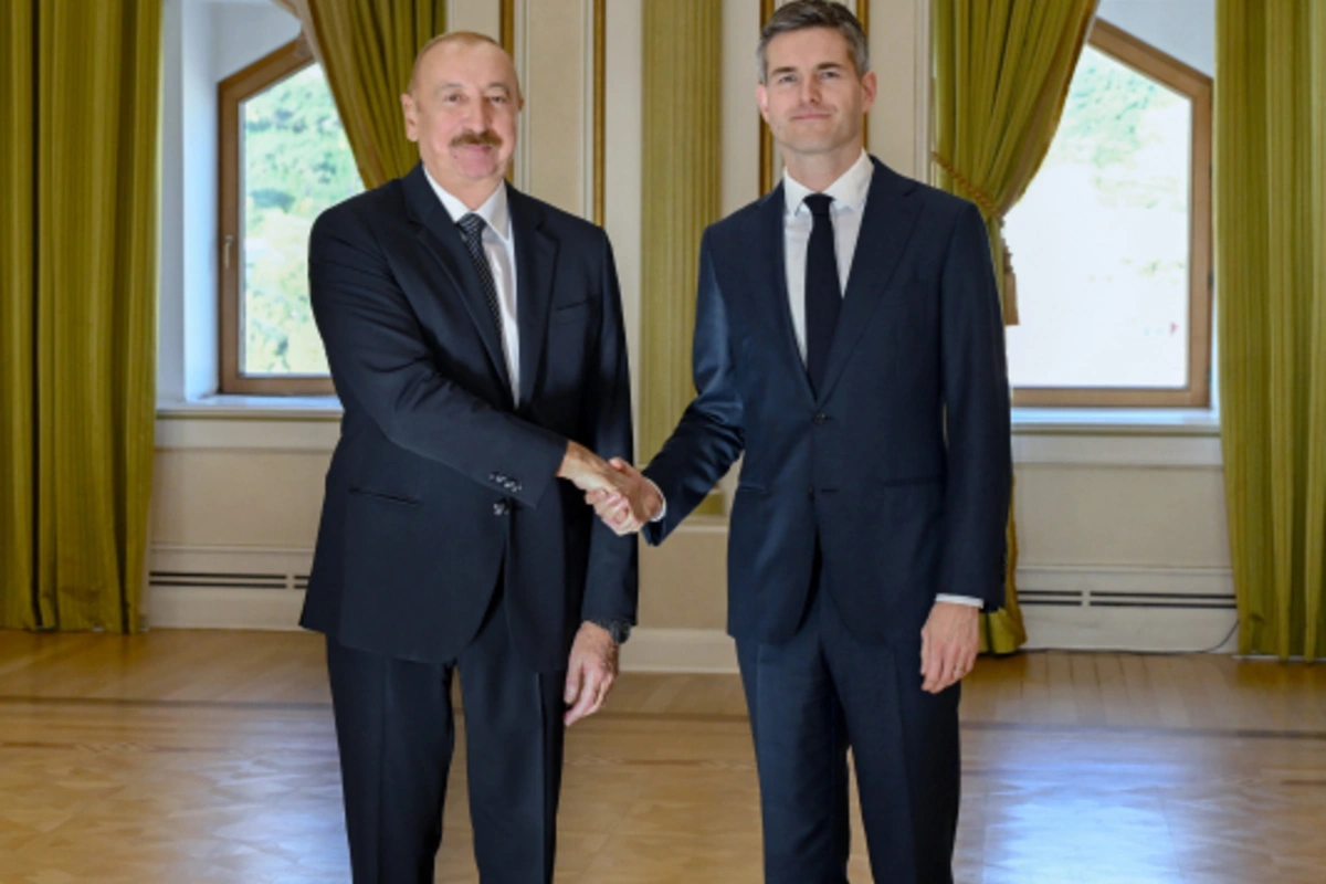 Prezident Niderlandın xarici işlər nazirini qəbul etdi - FOTOLAR
