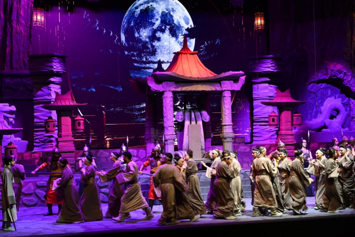Bakıda "Turandot" tamaşasının premyerası baş tutub - FOTOLAR