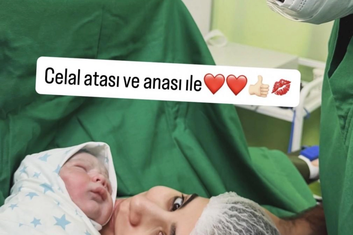 Elnarə Abdullayeva nənə oldu - FOTOLAR