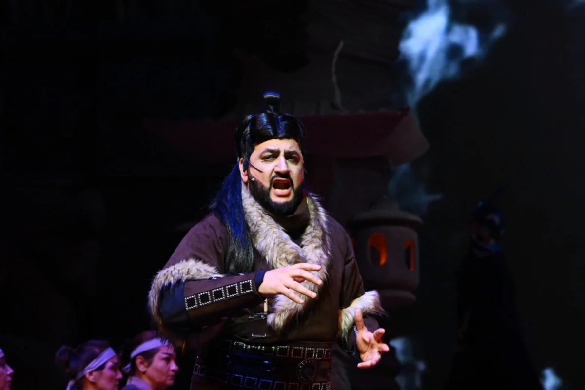 Bakıda "Turandot" tamaşasının premyerası baş tutub - FOTOLAR