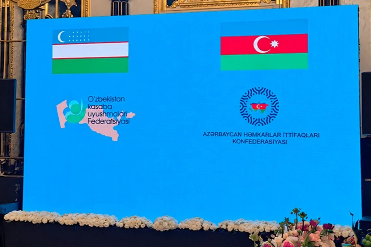Azərbaycan və Özbəkistan həmkarlar ittifaqları arasında əməkdaşlıq haqqında memorandum imzalanıb - FOTOLAR