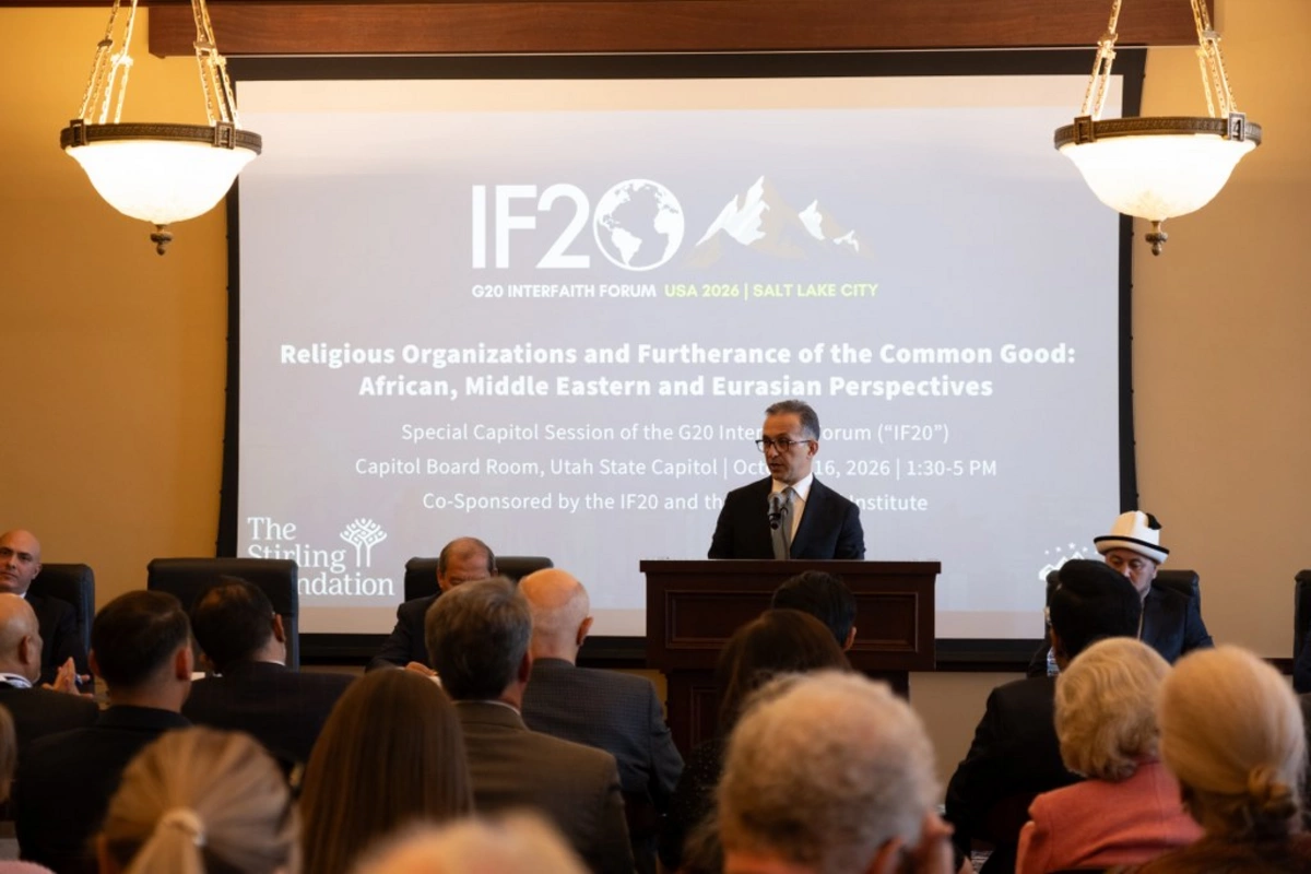 Dövlət Komitəsinin sədri "2026 G20 Dinlərarası Forumu"nda çıxış edib